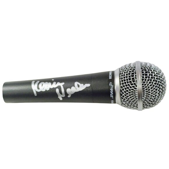 Kevin Nealon SNL Comedian Signed Black Microphone Beckett Authentication Proof - Picture 3 of 7